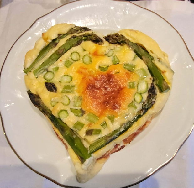 FLAN AUX ASPERGES VERTES FLAN AUX ASPERGES VERTES